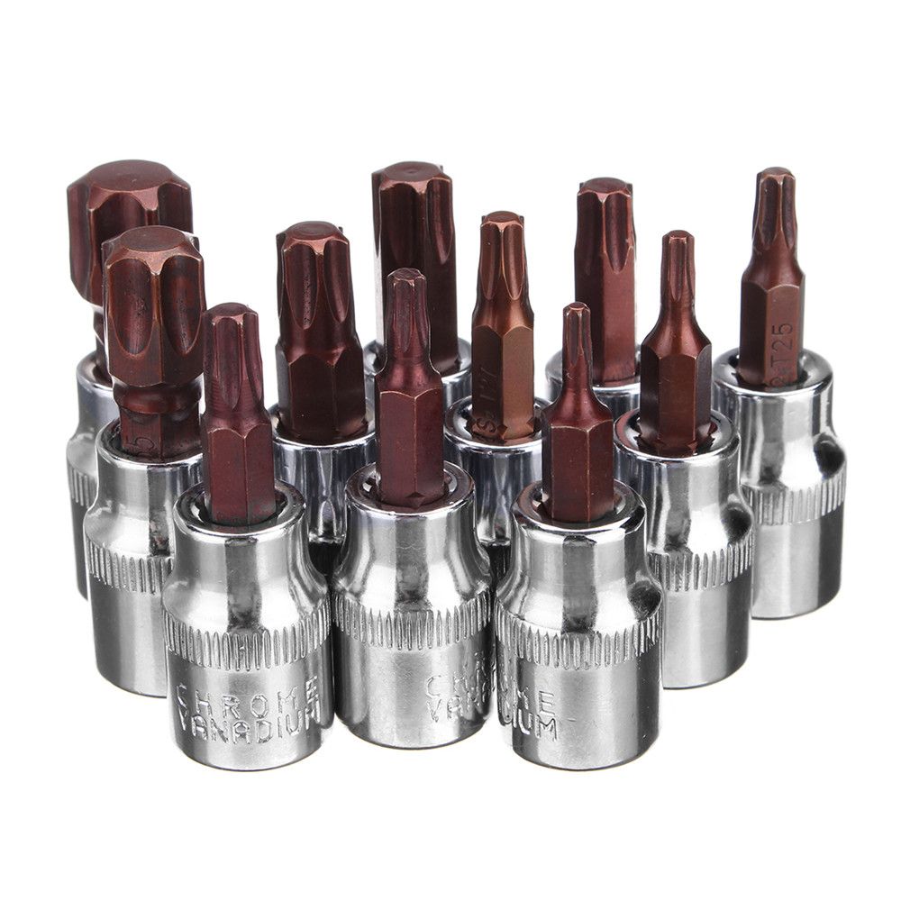 2020 6 Point Torx Star Screwdriver Bit Set Tamper Proof Bit Driver