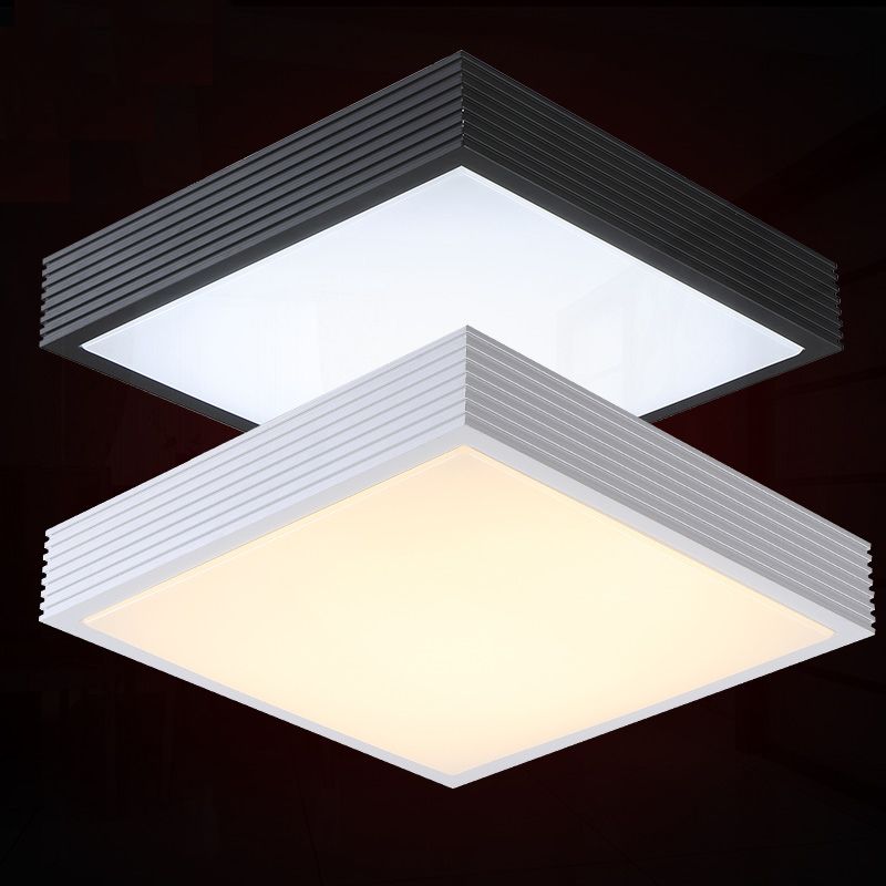 2019 Modern Brief Square Mental Led Ceiling Lamp Home Deco Flat 2019 Modern Brief Square Mental Led Ceiling Lamp Home Deco Flat Foyer Bedroom Light Fixtures Office Panel From Alluring 73 38 Dhgate