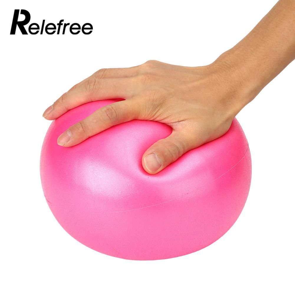 S 25cm Yoga Ball Physical Fitness Exercise Balance Sport Ball Pilates Birthing