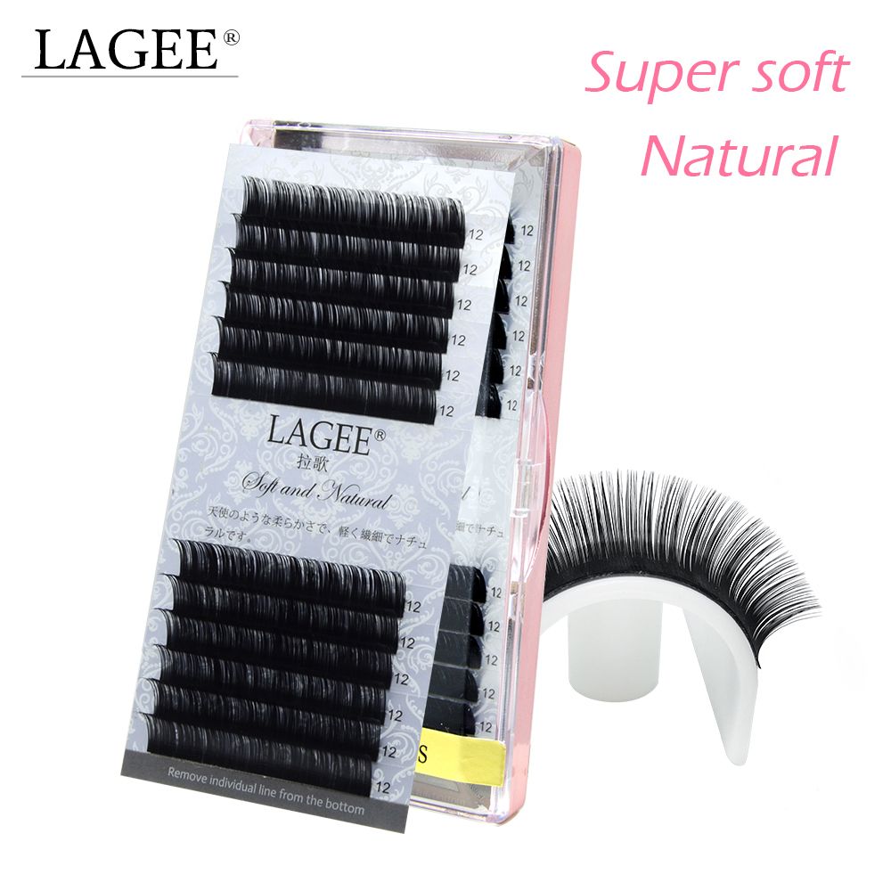 Mink Eyelash Extensions Individual Classic Lash Dark Black False
