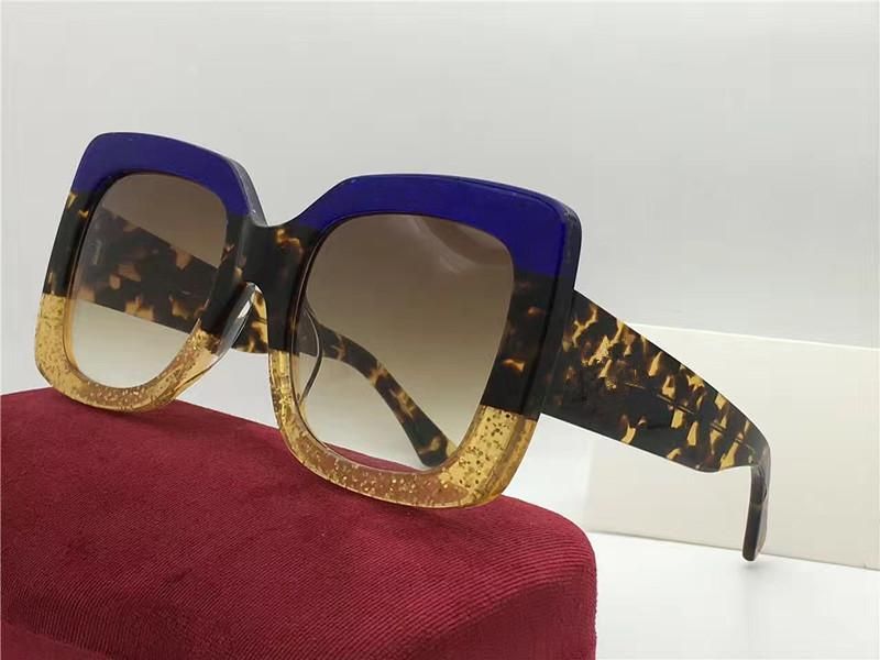 0083 Óculos de sol populares mulheres óculos de sol designer 0083s quadrado estilo de verão quadro cheio de qualidade uv proteção uv cor vêm com caixa