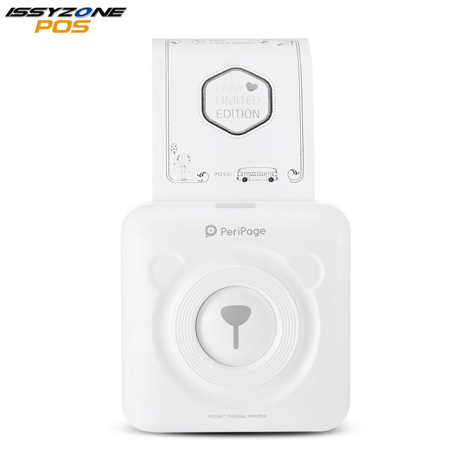 mini portable photo printer thermal bluetooth printer for iphone