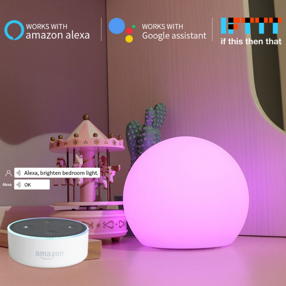 2019 Smart Table Lamp Desk Night Light App Control For Alexa Google 2019 Smart Table Lamp Desk Night Light App Control For Alexa Google Home Rgbw Touch Bar Restaurant Atmosphere From