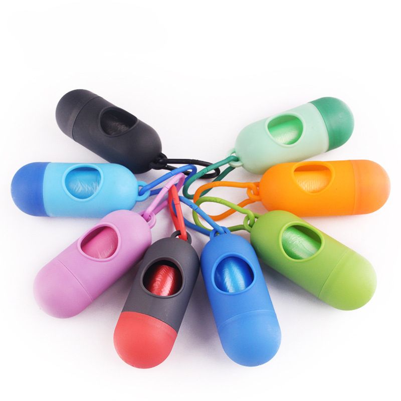 Mascotas Contenedor Plus Colores Excrement 8 De Dog Mini Bag Box Pooper Accesorios Para Bolsas Desechables B Pet Basura On0wXPN8k