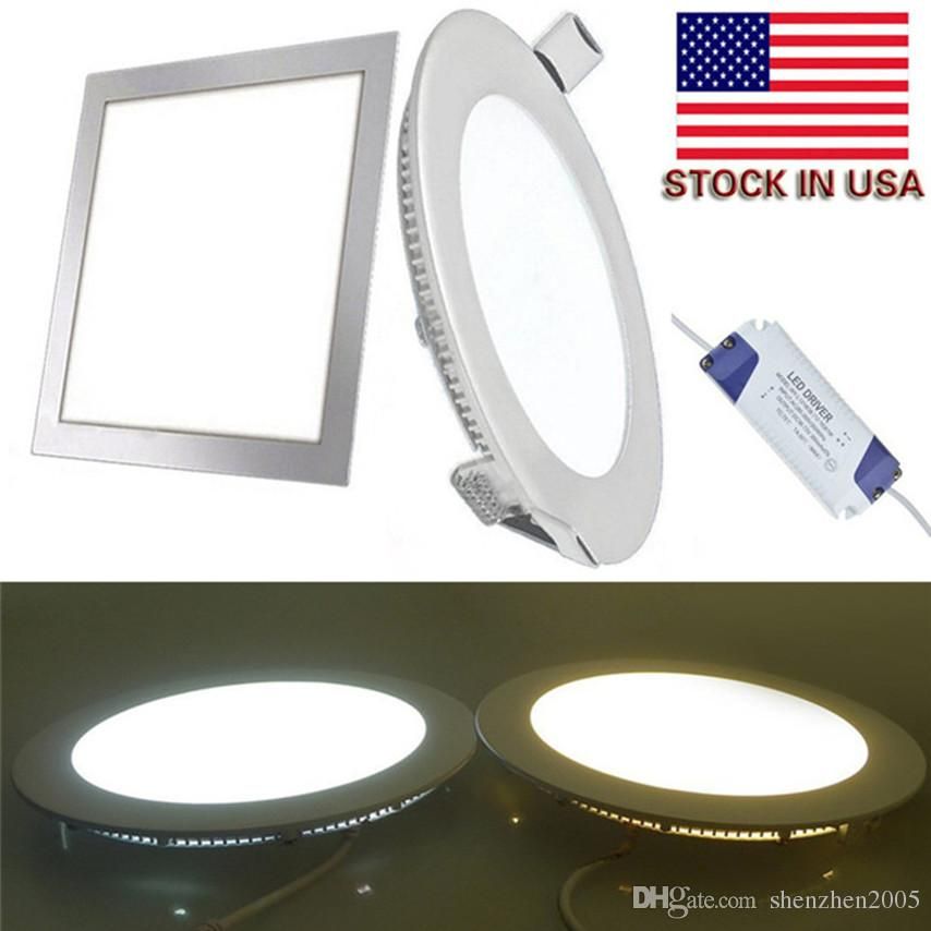 Dhl Free Ship Dimmable Led Recessed Ceiling Panel Down Light 6 9 12 Dhl Free Ship Dimmable Led Recessed Ceiling Panel Down Light 6 9 12 15 18 21w Round Square Natural Cool White Downlighting Mr16