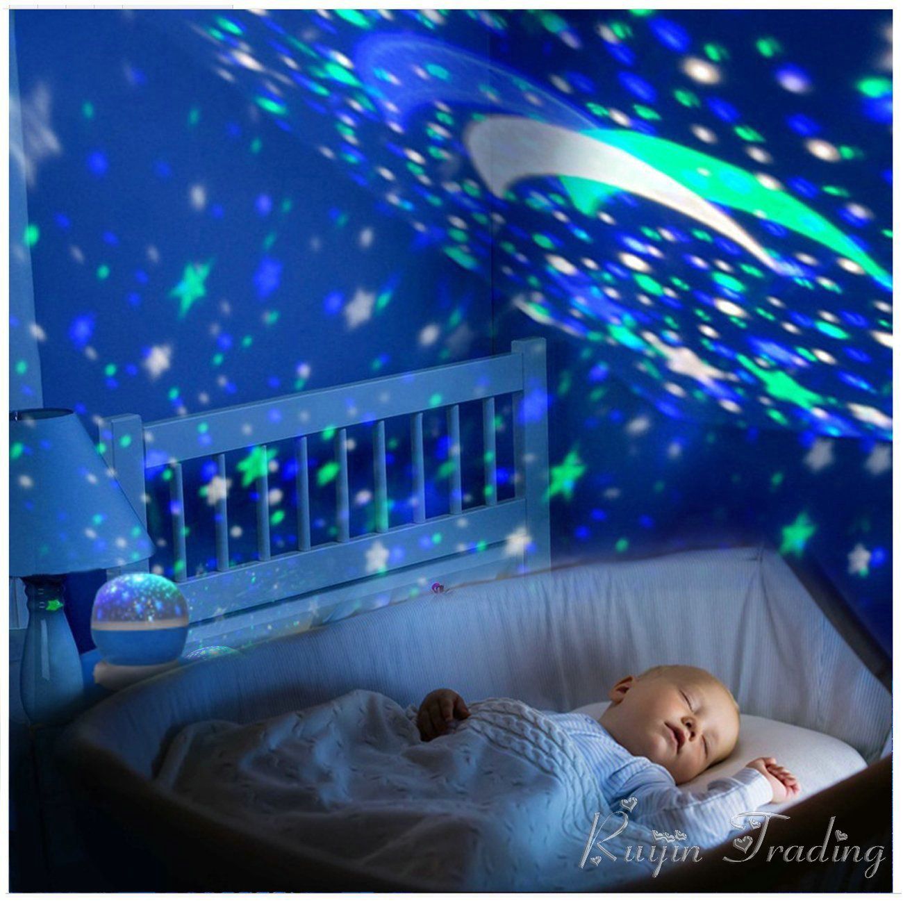 Ceiling Projectors For Kids Decorating Ideas 2018 Led Rotating Night Light Projector Spin Starry Moon Sky Star Master Children Kids Baby Nursery