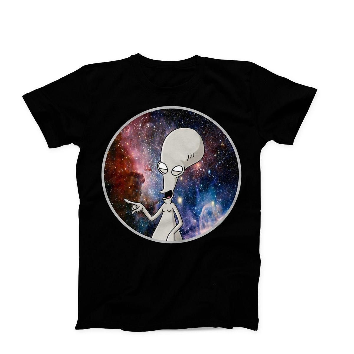 American Dad Roger TV Show Anime Cool Funny Novelty T Shirt Birthday
