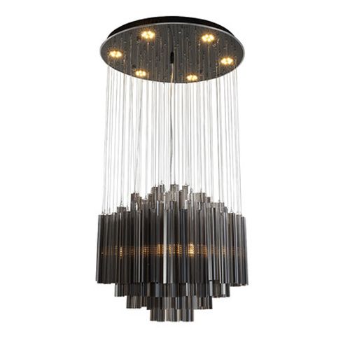 Postmodern Crystal Chandelier Restaurant Lights Fashion Led Pendant Postmodern Crystal Chandelier Restaurant Lights Fashion Led Pendant Lighting Luxury Home Round Hotel Bedroom Lamps Chandeliers