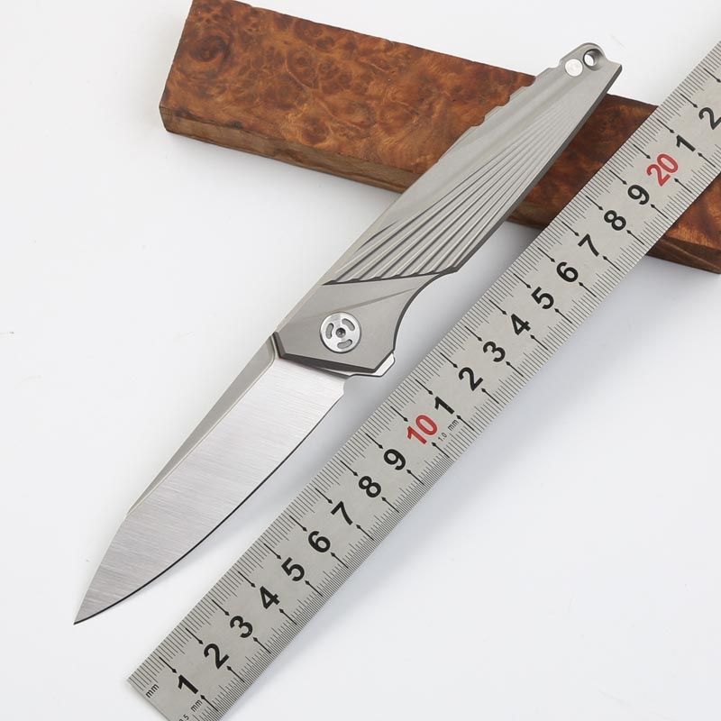 New Classic High End Folding Knife Rocket M390 Blade Folding Knife