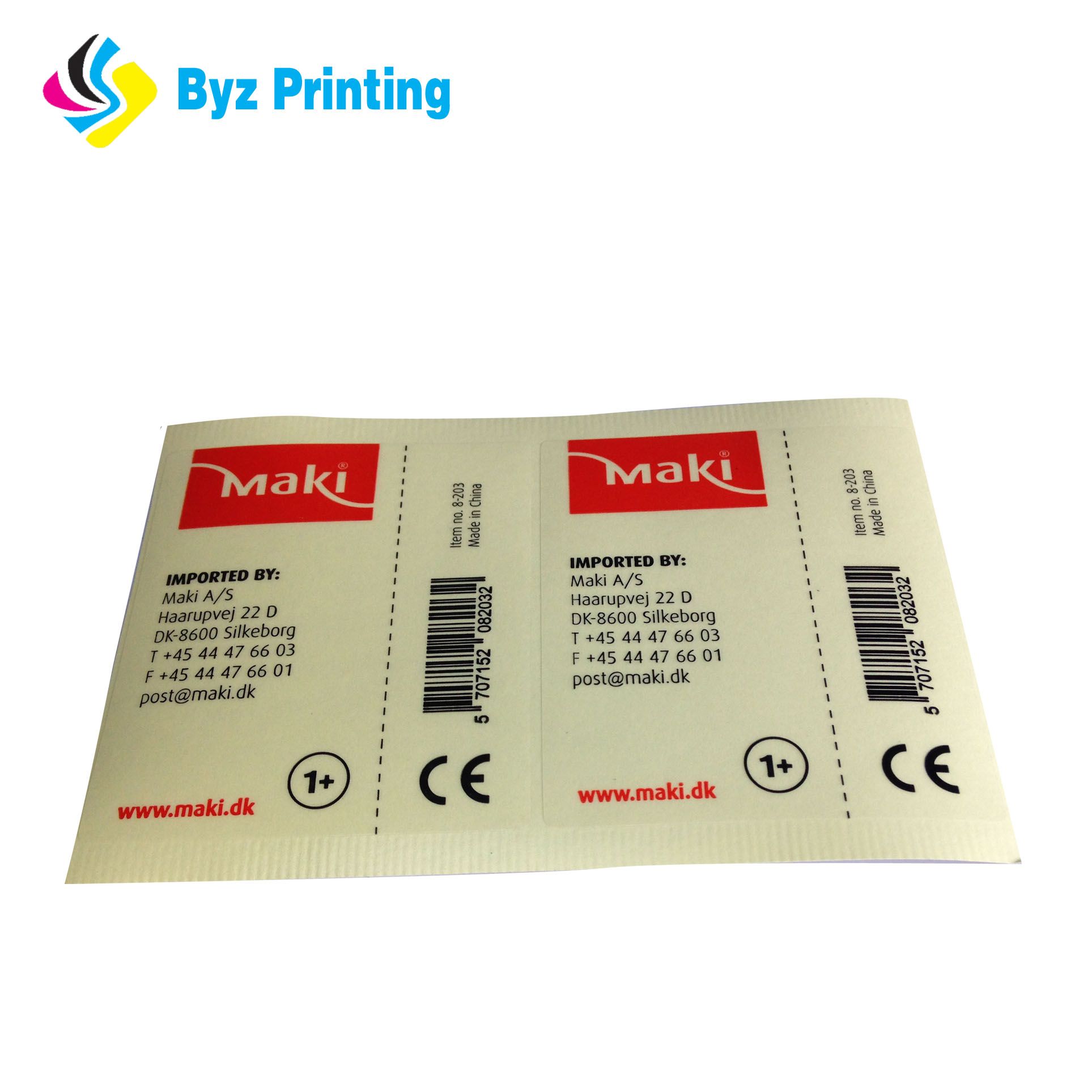 High Quality Best Price For Custom Logo Printing Sticker With