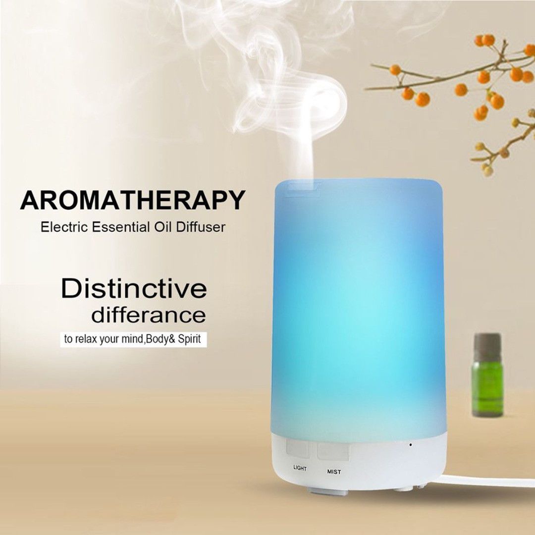 LED Ultrasonic Aroma Essential Diffuser Air Humidifier Purifier