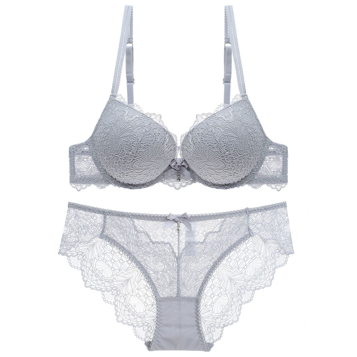 lenceria gris