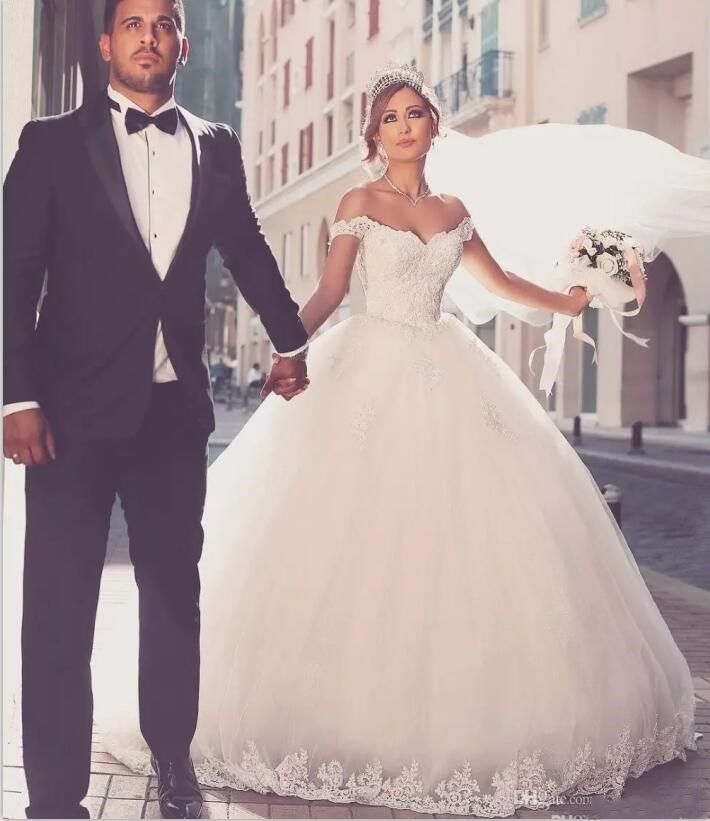 discount 2018 vestidos de novia wedding dress ball gown cap elegant