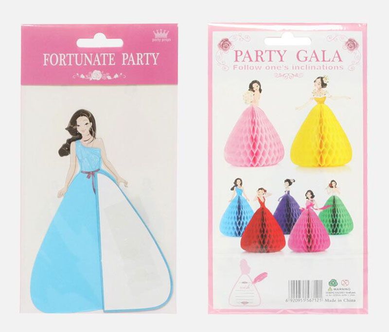 new creative 3d dancing princess gift paper cards children birthday kids birthday invitation cards