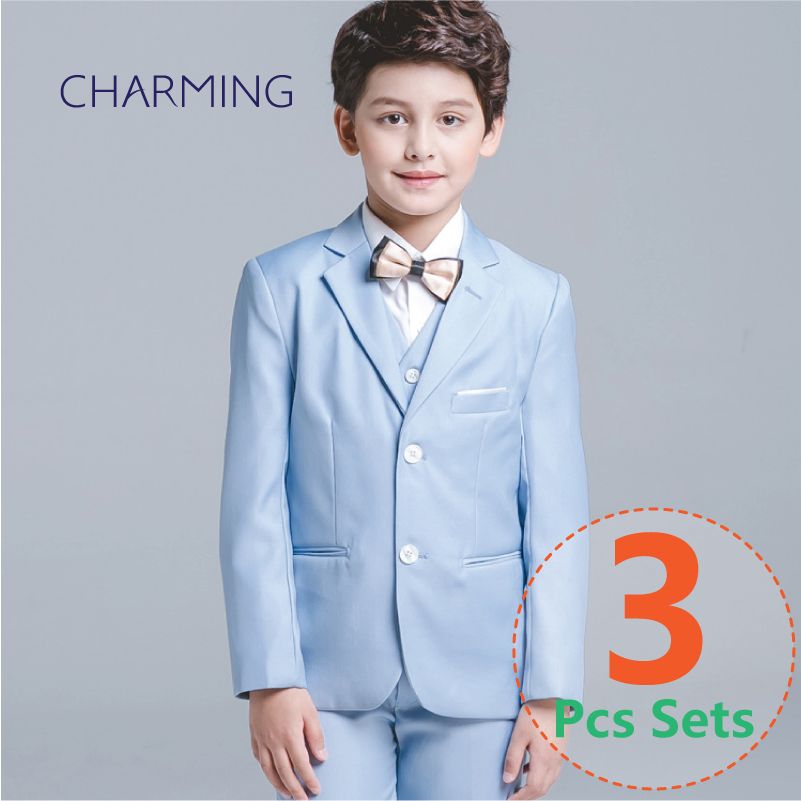 Flower girl dress classic suits for boys Formal Blazer Children Wedding Party Suit quality mens suits 3PCS Suit (Jacket+Vest+Pants) Flower girl dress classic suits for boys Formal Blazer Children Wedding Party Suit quality mens suits 3PCS Suit (Jacket+Vest+Pants)