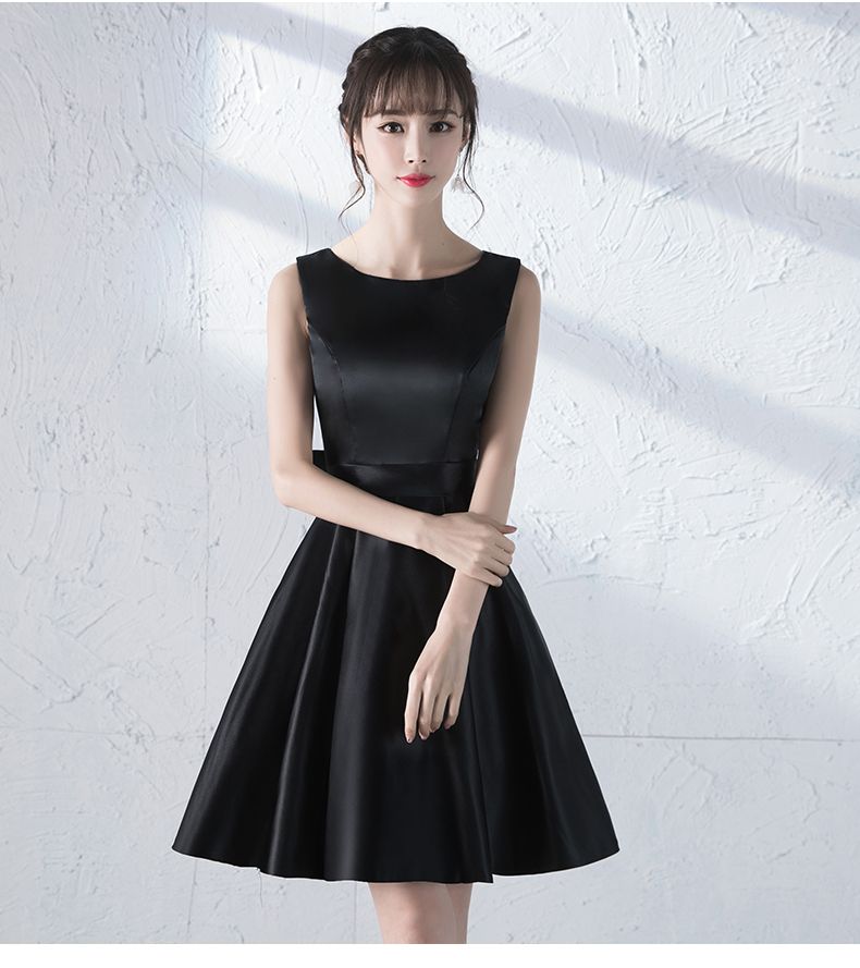vestido preto curto formal