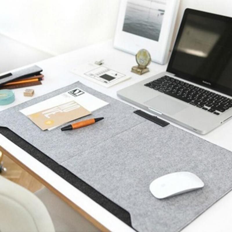 Computer Desk Mat Modern Table Felt Office Mouse Pad Pen Computer Desk Mat Modern Table Felt Office Mouse Pad Pen Holder Wool Laptop Cushion 0803 Pads For From 3c