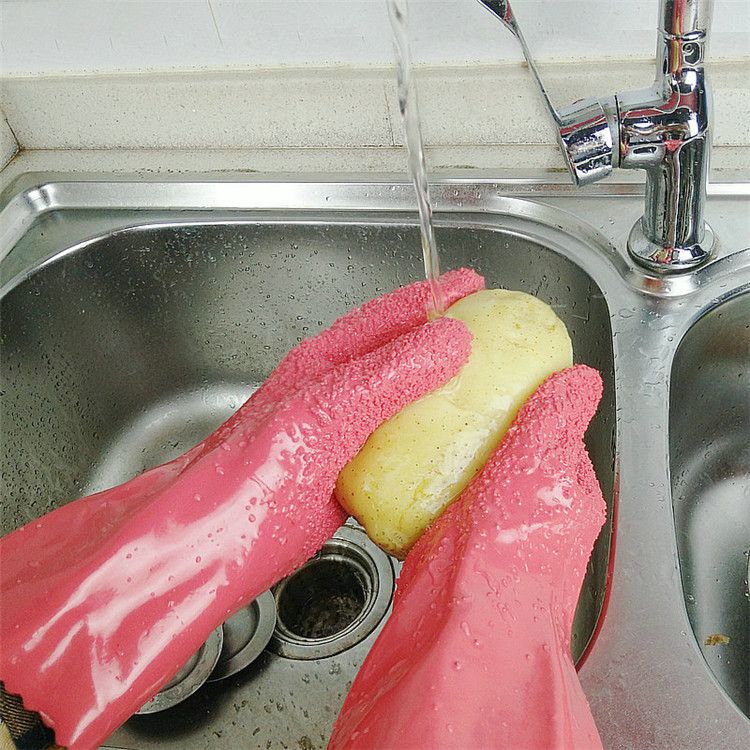 Acheter Nouveau Imperméable à Leau Rapide Peeling Outils Tater Mitts Concombre De Pomme De Terre Chinois Igname Gants De Nettoyage Légumes Outils De