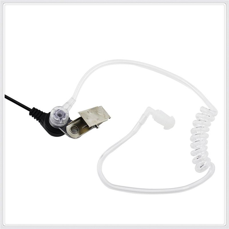 2 Pin Acoustic Tube Earpiece Earphone Mic for Kenwood TK3200 Baofeng UV5R BF888S