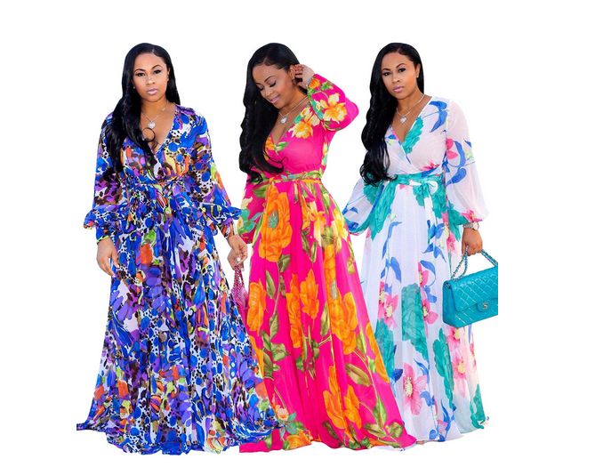 designer boho kleid