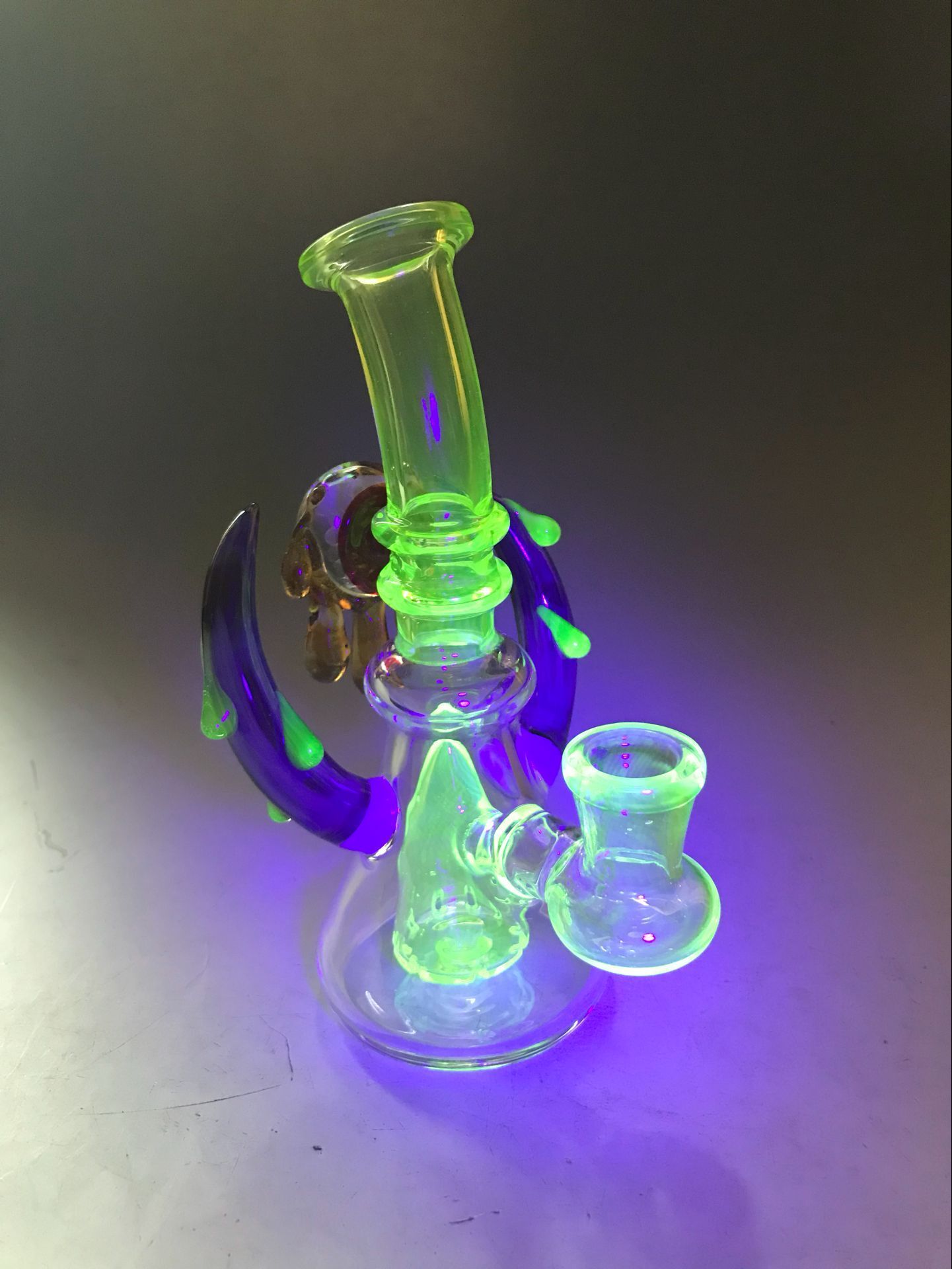 2019 Glass Inline Cube Glass Bongs Top Quality Oil Rigs Water Pipes