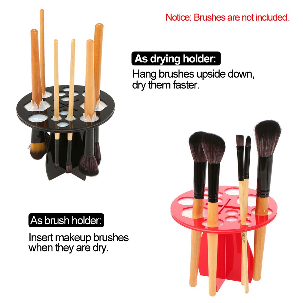 Toothbrush Oval Makeup Brushes Display Holder Cosmetic Organizer Brush