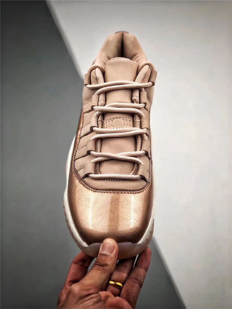 rose gold basketball shoes