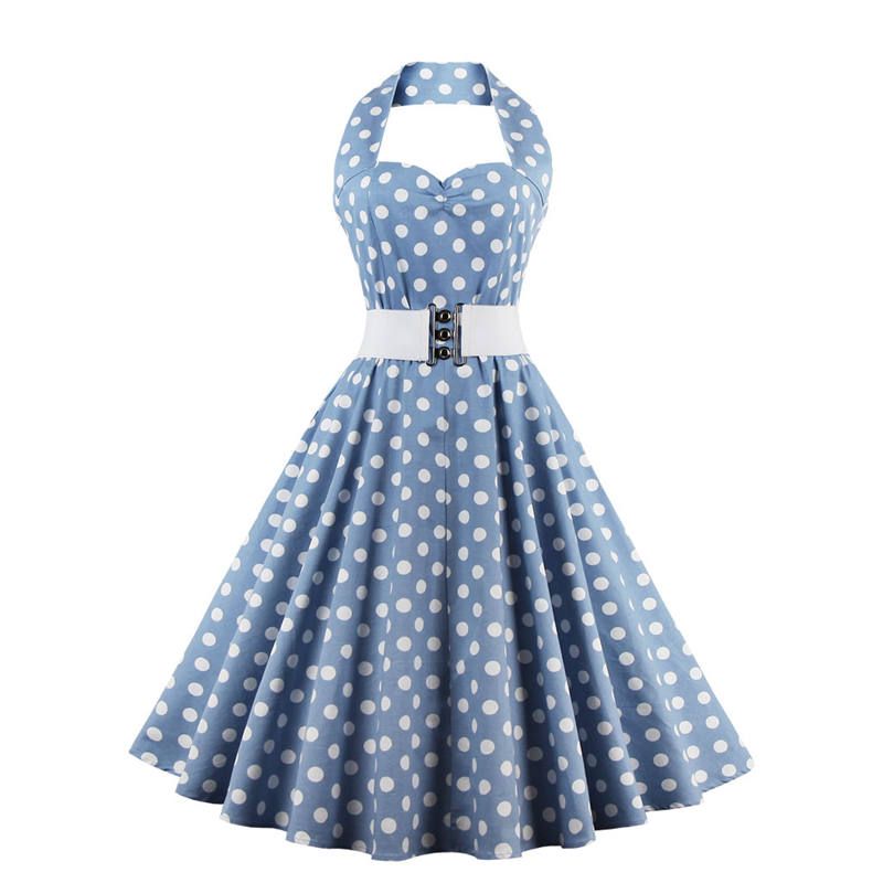 Halter Sun Dress with Belt