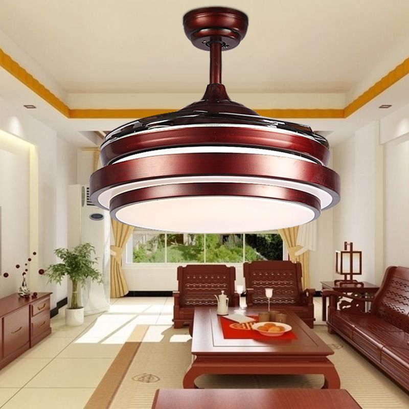 Ceiling Fans Lamp 42 Inch 108cm Led Living Room Ceiling Fans Lamp 42 Inch 108cm Led Living Room 85 265v Brown Dimming Remote Control Free Ping Fan By Alluring Dhgate Com