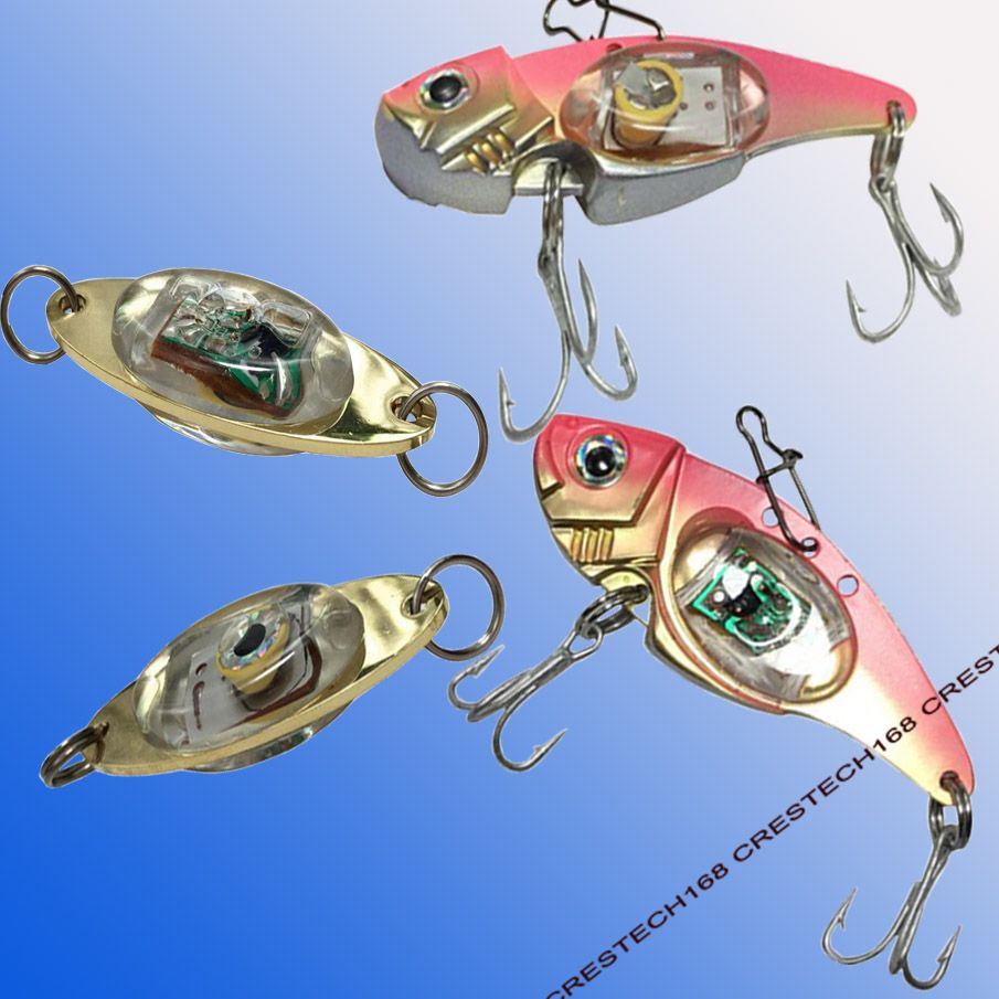 2020 Fishing Lure Metal VIB Electric Lures Fishing LED Baits Metal