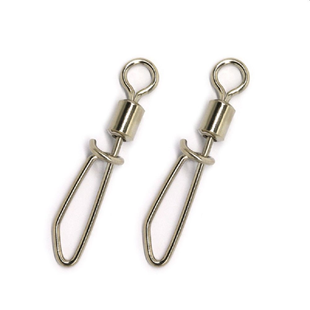 2019 F2017 Barrel Swivels Rolling Swivels With T Shape Snap Fish