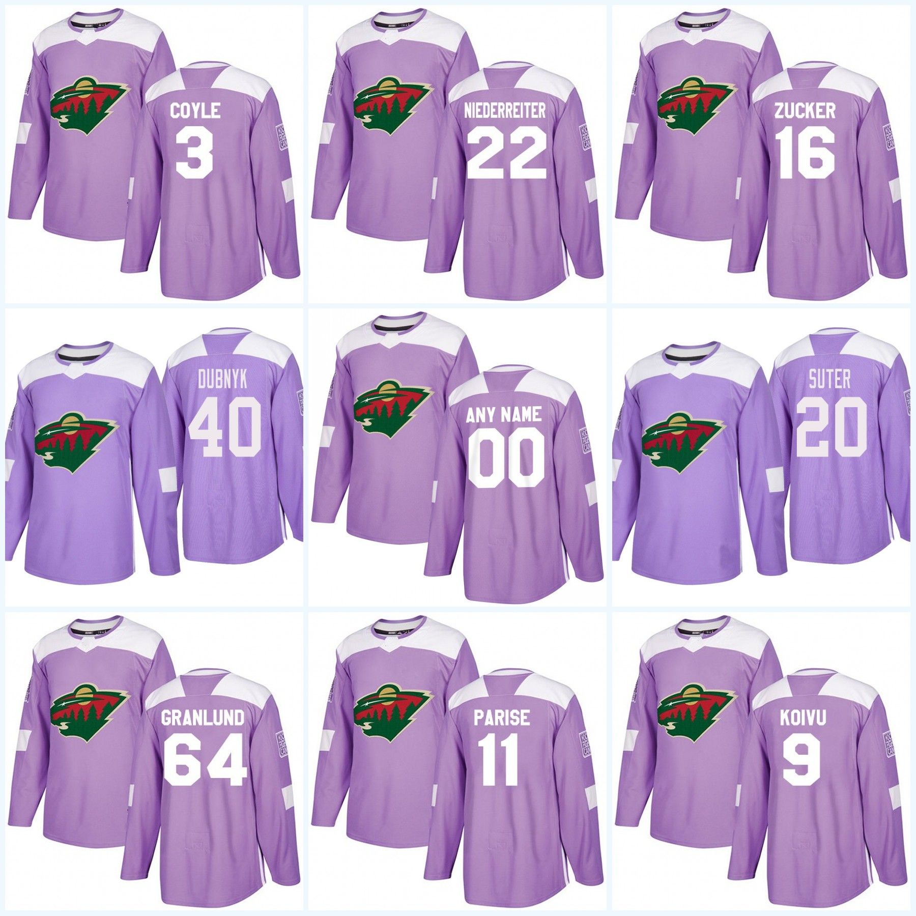 minnesota wild purple jersey