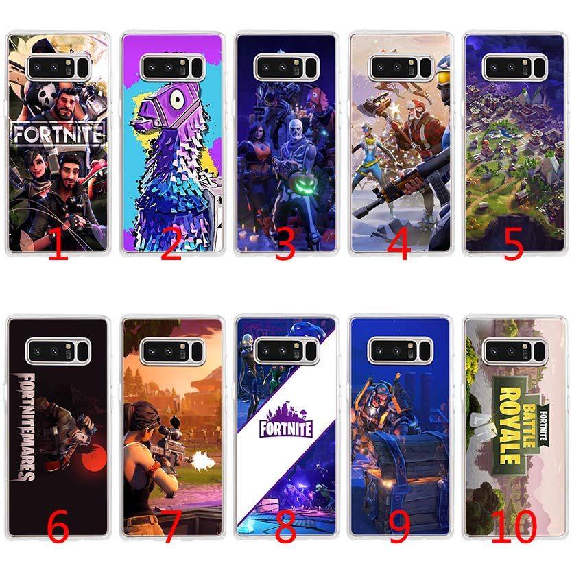 handyhullen online bestellen fortnite game art weiche silikon tpu hulle fur samsung s7 edge s8 plus s9 plus note 9 8 abdeckung handyhulle bestellen von - samsung galaxy note 9 etui fortnite
