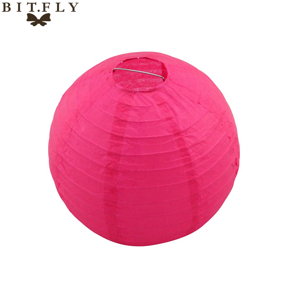 2019 Aby Shower Favors 20 25cm 30cm Round Chinese Paper Lantern Lamp