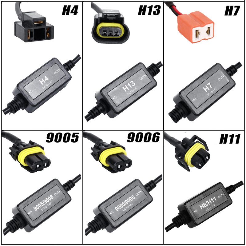 H4/H7/H8/H11/H13/HB39005/HB49006 Canbus Wiring Harness ... 9006 hb4 wiring harness 