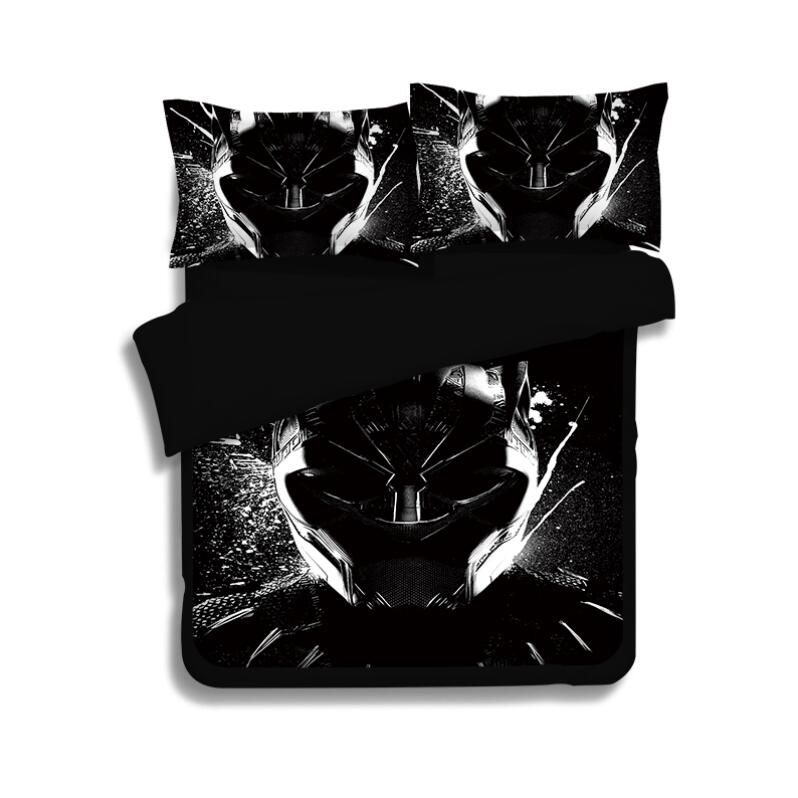 2018 New 3d Bedding Set Queen Black Panther Pattern Duvet Cover 2018 New 3d Bedding Set Queen Black Panther Pattern Duvet Cover Polyester Printed Bed Linens Bedroom Twin Full King Us Au Size Comforter