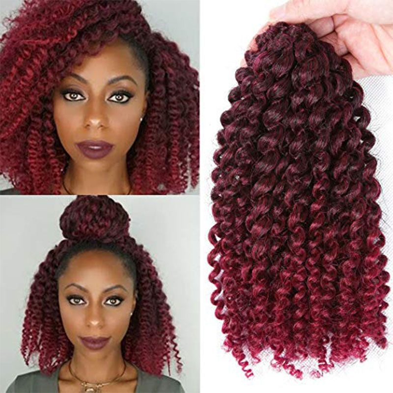 Hot Malibob Crochet Braids Hair Ombre Marely Braids Hair Afro