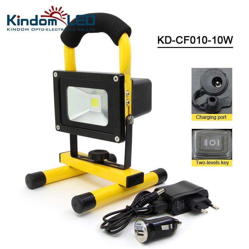 10w Led Work Light Rechargeable Flood Outdoor Lighting 10w Led Work Light Rechargeable Flood Outdoor Lighting Wall Fixture Lights Waterproof 2 Levels Dimmer Floodlight From