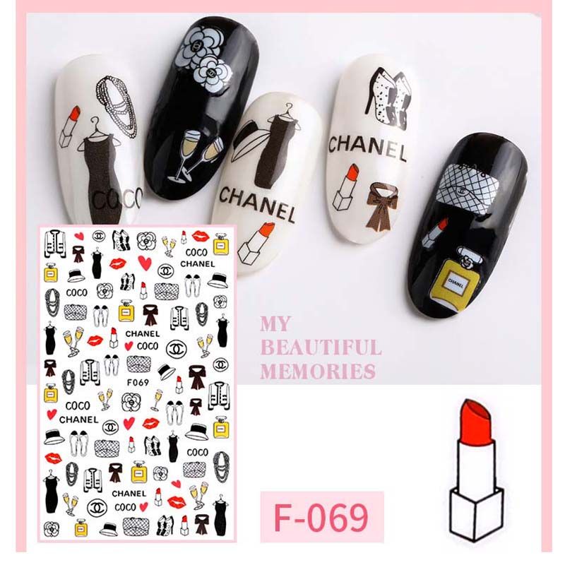 3d Nail Art Stickers