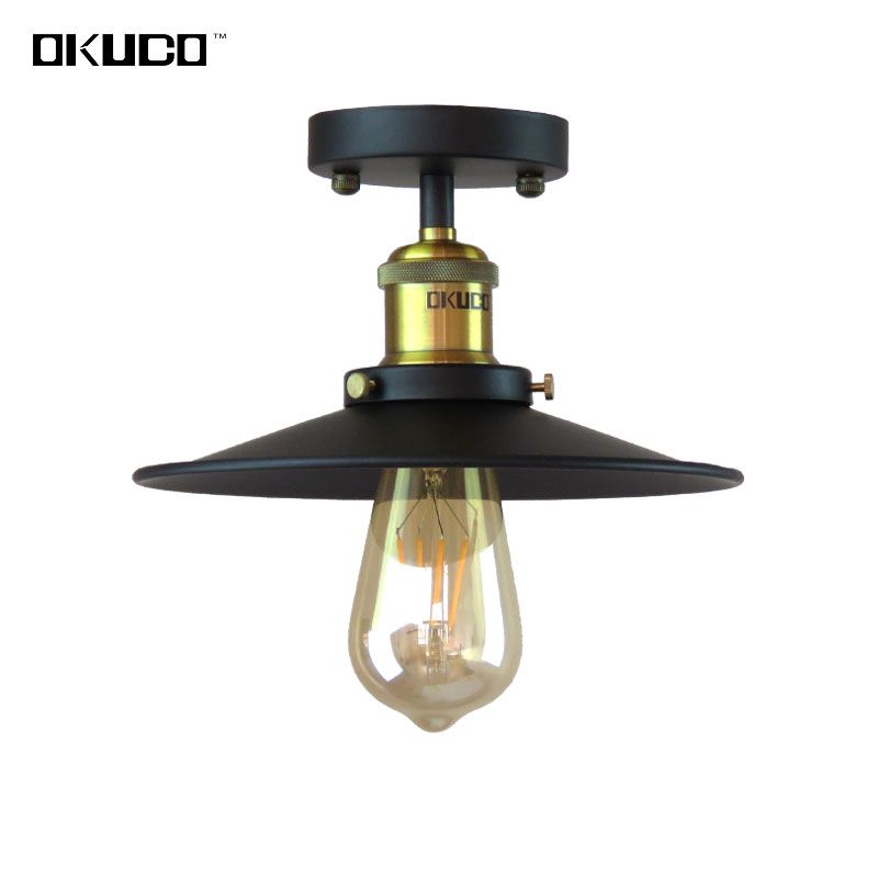 Loft Edison Vintage Ceiling Lamp Fixture Retro Kitchen Loft Edison Vintage Ceiling Lamp Fixture Retro Kitchen Lights Simple Aisle Hallway Light Metal Shades Uk 2019 From Yuancao 32 2 Dhgate