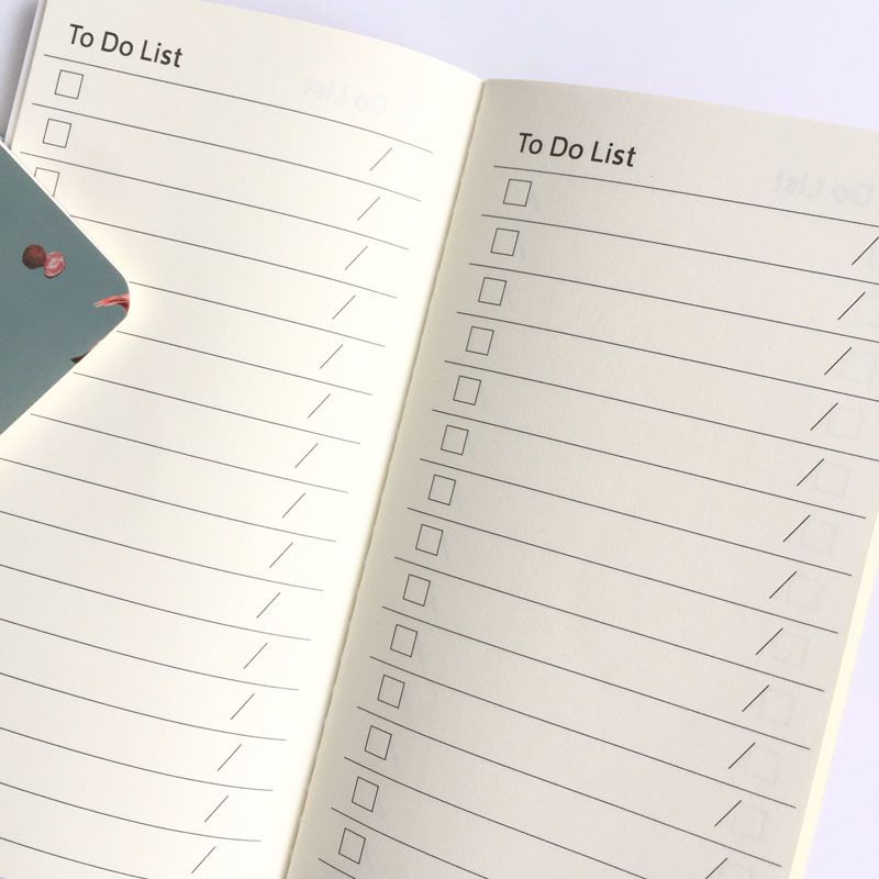 2019 24 sheets cactus like cherry planner notebook to do list school to do list sheet