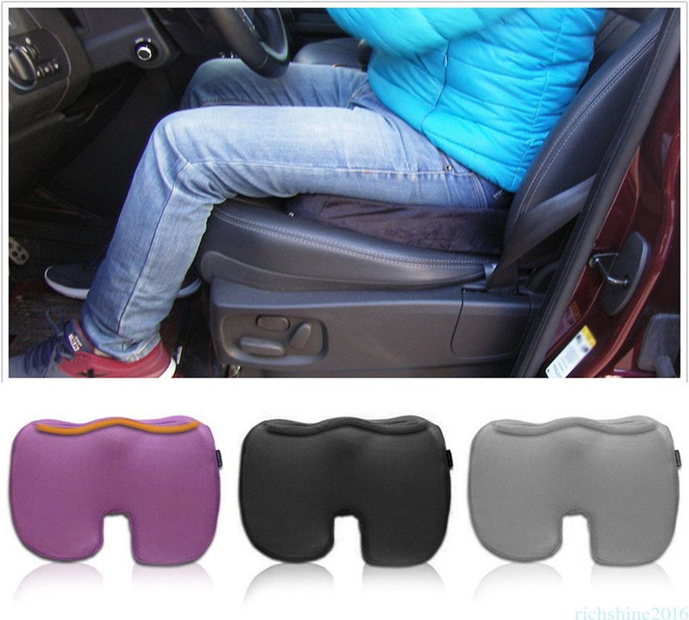 U Shaped Car Memory Foam Seat Cushion For Back Pain Sciatica Relief Long Drives Pad Accessories Home Office Dda230