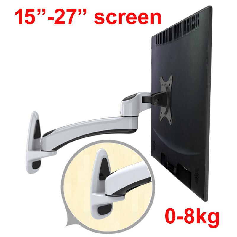 Dl Fe111w Tv Wall Mount 15 27 0 8kg Lcd Monitor Holder Gas Spring Dl Fe111w Tv Wall Mount 15 27 0 8kg Lcd Monitor Holder Gas Spring Free Lifting Swivel Stretchable Stands Long Arm Bracket Av Al Services From