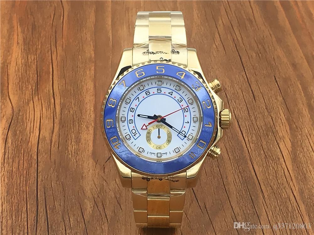 Small Dial Work Mens Watch Luxury Top Quality Master Full Stainless