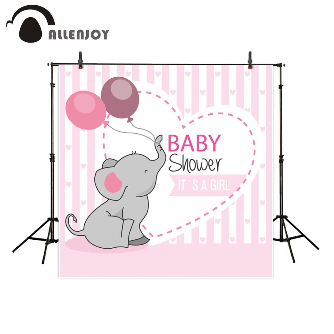 2019 Allenjoy Backdrop For Photographic Studio Pink Stripes Baby