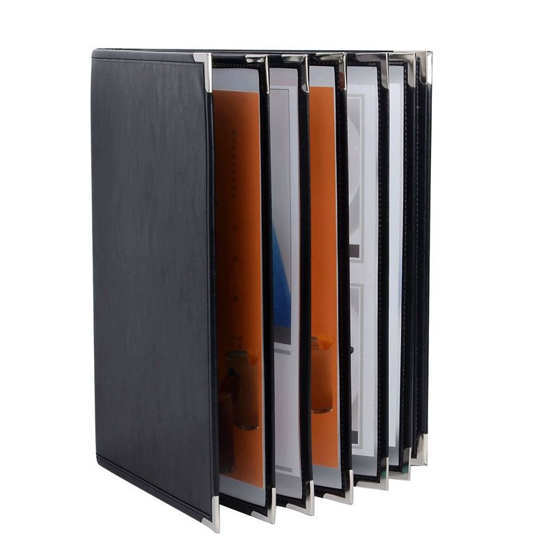 2018 onlvan pu leather restaurant menu covers coffee bar diy menu