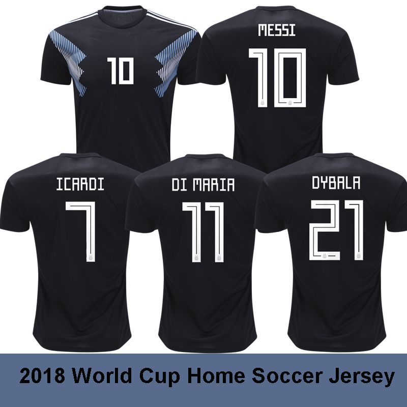 Maillot equipe de Argentine noir Maillot equipe de Argentine noir