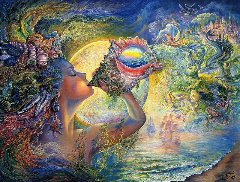 24x36 FANTASY 9516 JOSEPHINE WALL ART POSTER BUBBLE WORLD