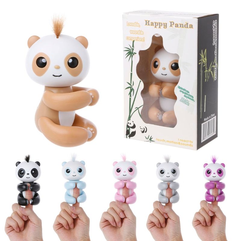 Smart Regalo De Pet Finger Baby Niños Navidad Juguetes Panda Interactivo Inducción Para jAL354R