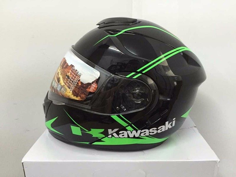 Acquista Kawasaki Casco Flip Up Doppia Lente Casco Da Moto Da Uomo Racing  Casco Motocicletta Capacete Moto Cascos DOT Omologato Rosso A 71,85 € Dal  Mymoto | It.DHgate.Com